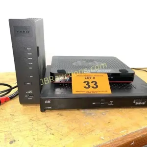 DISH NETWORK CONTROLS & ROUTER