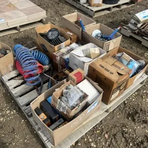 PALLET OF PARTS BEARINGS, U-JOINTS, AIR LINE