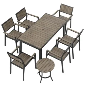 Small 6-Stackable Outdoor Patio Chairs