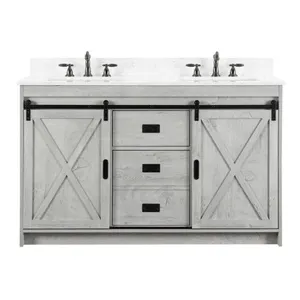 Sudio Design 54 White Wash Bath Vanity