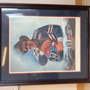 Richard Petty signed print