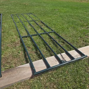 1- 14 Foot Steel Swinging Gate (Unused)