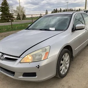 2006 Honda Accord Silver Car s/n: 1HGCM663X6A802176