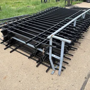 10 Wrought Iron Site Fence