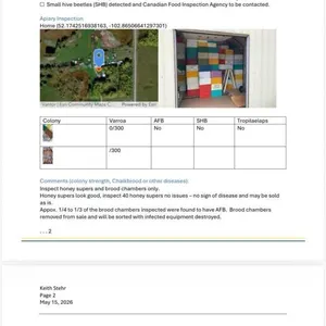 Provincial Inspection Report