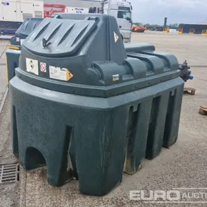 Midas 2400 Litre Static Plastic Bunded Fuel Bowser 