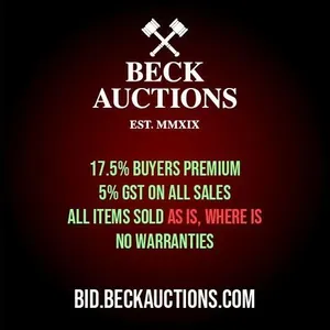 Beck Auctions Inc.Terms & Conditions