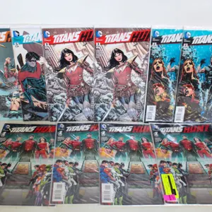 12 COMIC BOOKS ASSORTED ALL SLEEVED & BOARDED