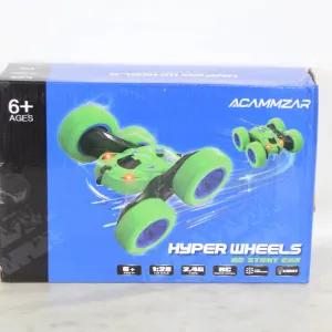 NEW RADIO CONTROLLED STUNT CAR HYPER WHEELS