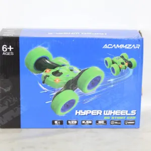 NEW RADIO CONTROLLED STUNT CAR HYPER WHEELS