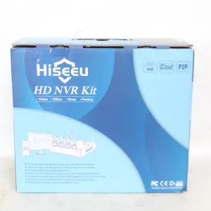 HISEEU 4 CHANNEL HD NVR KIT