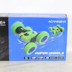 NEW RADIO CONTROLLED STUNT CAR HYPER WHEELS