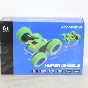 NEW RADIO CONTROLLED STUNT CAR HYPER WHEELS