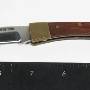 STAINLESS CHINA 7" POCKET KNIFE