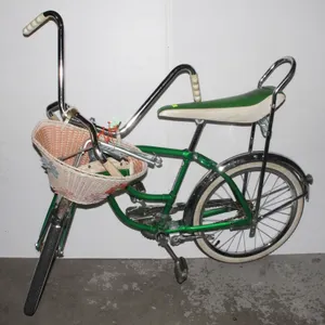 VINTAGE GREEN HUSKY BICYCLE