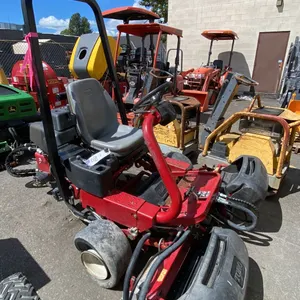 2011 TORO GREENMASTER 3150-Q RIDE ON MOWER, RED, VIN 311001036,