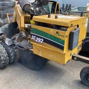VERMEER SC292 AUTO SWEEP STUMP CUTTER, YELLOW, VIN 1VRF102Y9E1000316,