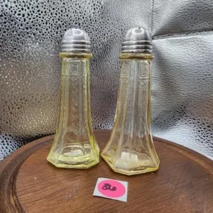 Yellow Princess Topaz Salt & Pepper Shaker Set