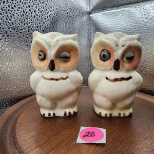VTG Shawnee Pottery "Winking Owl" Salt & Pepper