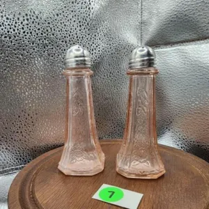 Anchor Hocking Mayfair Open Rose Pink Salt &
