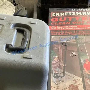 CRAFTSMAN GUTTER ATTACHMENT AND RYOBI ELECTRIC