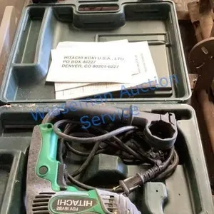 HITACHI DRILL AND BLACK & DECKER CIRCULAR SAW -