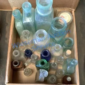 ANTIQUE MEDICINE BOTTLES, GLASS BOTTLES