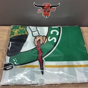 Unused Boston Celtics Flag. 3FT x 5FT