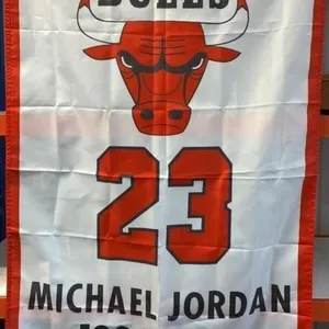Chicago Bull Michael Jordan banner. 3FT x 5FT