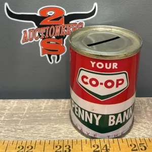 Vintage Co-op Penny Bank. *SC