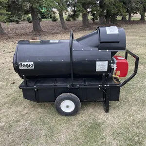 FLAGRO FV0-400 Indirect Fired Diesel 390,000 BTU Portable Heater w/ (2) Socks