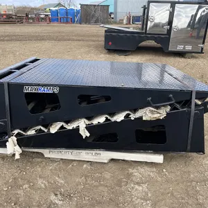 Set of DIAMOND ‘C’ Max Ramps Heavy Duty Trailer Ramps w/ Springs, SELLS OFFSITE!