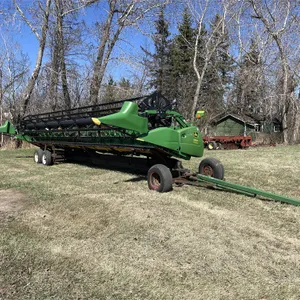 2012 JOHN DEERE 635F HydraFlex 35' Platform Header w/ Transport - SELLS OFFSITE!
