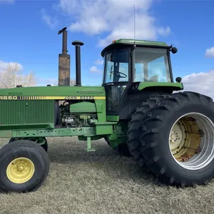 1987 JOHN DEERE 4650 Tractor, 10,387 Hours, (2) Like New 14L-16.1SL Fronts
