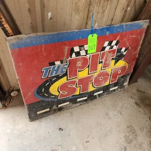 "The Pit Shop" Metal Cover