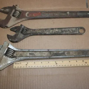 3 Adjustable Wrenches