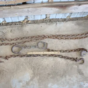Various Chain Sections and Hooks