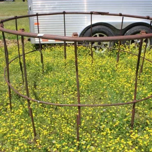 Homemade 8 Ft Round Hay Ring
