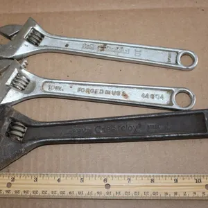 3 Adjustable Wrenches