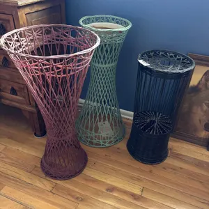 VINTAGE PLANT HOLDERS, QTY (3)