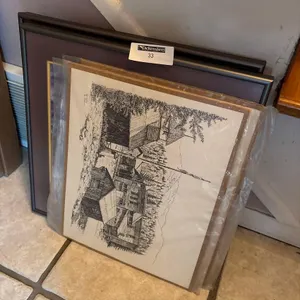 LOT OF ARTWORK as photographed