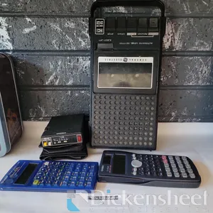 (2) SCIENTIFIC CALCULATORS, TAPE RECORDER AND RADAR