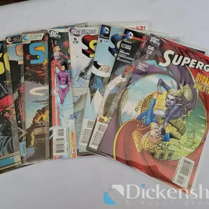 (3) ECLIPSE SCOUT AND (5) DC SUPERGIRL COMICS