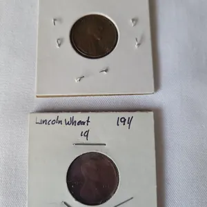 (2) LINCOLN WHEAT PENNIES