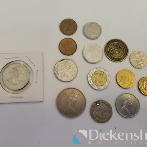 DOMESTIC LIBERTY COIN AND OTHER FOREIGN COINS