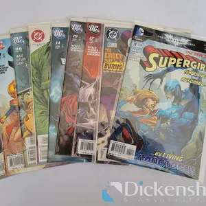 (9) DC SUPERGIRL COMICS