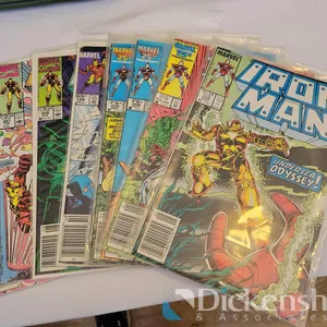LOT OF (9) IRON MAN MARVEL COMICS