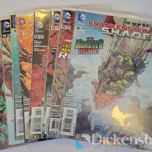 (8) FRANKENSTEIN S.H.A.D.E. COMICS LOT