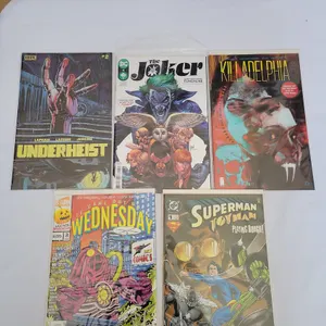 (5) VARIOUS COMIC BOOKS