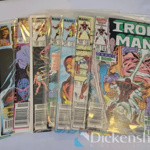 (8) IRONMAN MARVEL COMICS